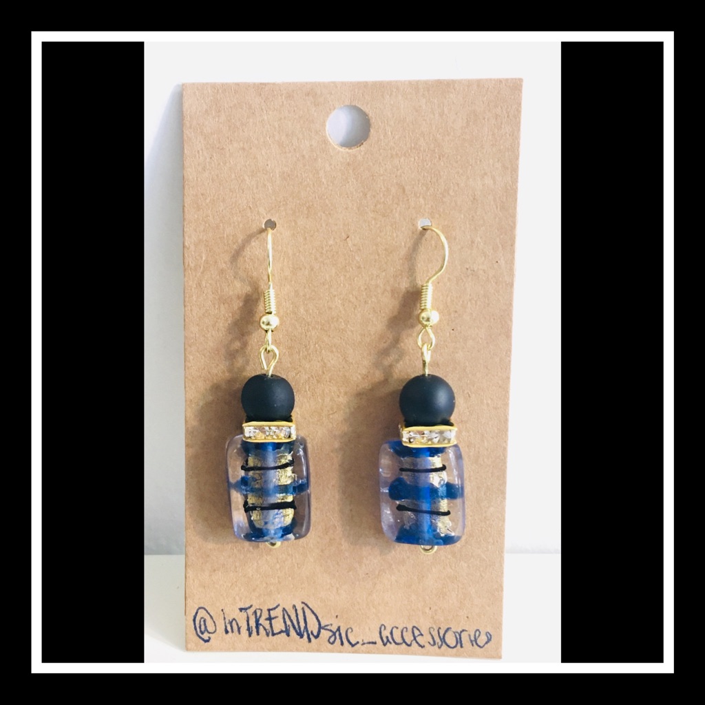 Classy Diana Handmade Small Drop Down Earring